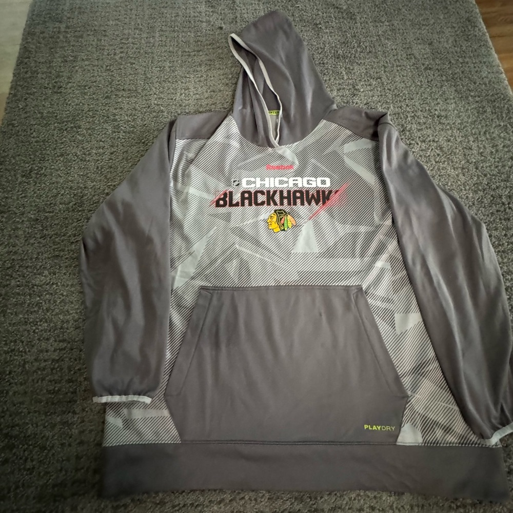 Chicago Blackhawks Men’s Reebok Hoodie 2XL